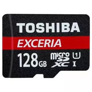 Карта памяти Toshiba 128GB microSDXC Class 10 UHS| (THN-M301R1280EA)