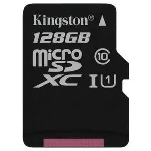 Карта памяти Kingston 128GB microSDXC Class 10 UHS| (SDC10G2/128GBSP)
