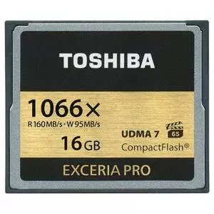 Карта памяти Toshiba 16GB Compact Flash 1000X (CF-016GSG(BL8)