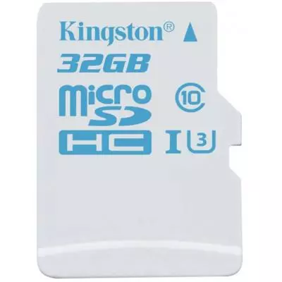 Карта памяти Kingston 32GB microSDHC class 10 UHS-I U3 (SDCAC/32GBSP)