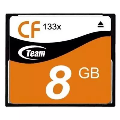 Карта памяти Team 8Gb Compact Flash 133x (TCF8G13301)
