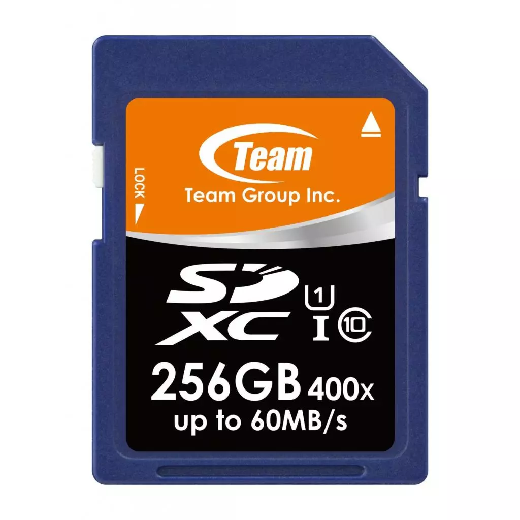 Карта памяти Team 256GB SDXC Class 10 UHS-I (TSDXC256GUHS01)