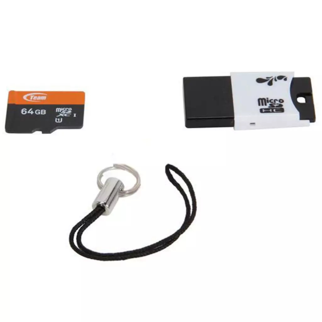 Карта памяти Team 64GB microSD Class 10 UHS-I (TUSDX64GUHS29) - 2 Карта памяти Team 64GB microSD Class 10 UHS-I (TUSDX64GUHS29) - 2