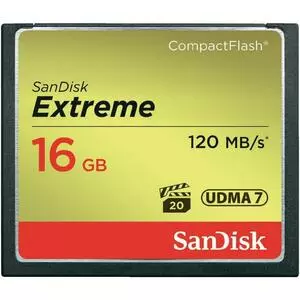 Карта памяти SanDisk 16GB Compact Flash Extreme (SDCFXS-016G-X46)