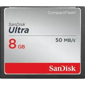 Карта памяти SanDisk 8GB Compact Flash Ultra (SDCFHS-008G-G46)
