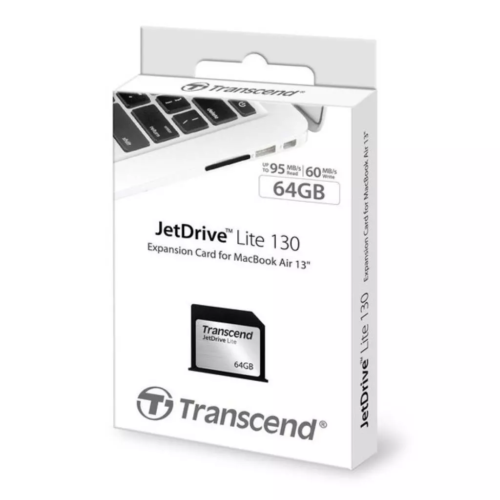 Карта памяти Transcend 64GB SDXC JetDrive Lite (TS64GJDL130) - 1 Карта памяти Transcend 64GB SDXC JetDrive Lite (TS64GJDL130) - 1