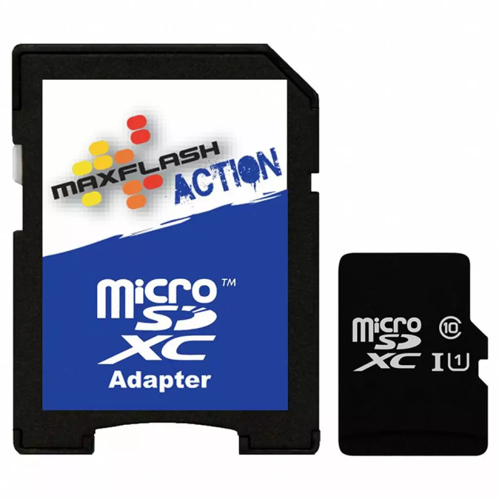 Карта памяти Maxflash 128GB microSDXC class 10 (SD128GTFCL10M-R)