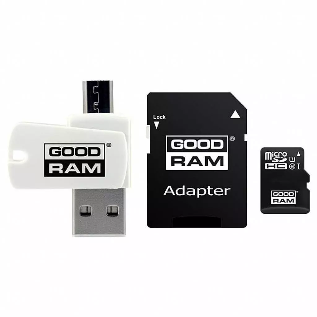 Карта памяти Goodram 128GB microSDXC class 10 USH-I (M1A4-1280R11)