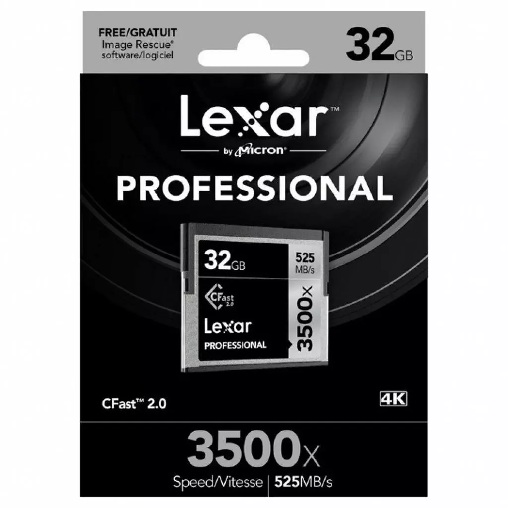 Карта памяти Lexar 32Gb Compact Flash 3500x Professional (LC32GCRBEU3500) - 1 Карта памяти Lexar 32Gb Compact Flash 3500x Professional (LC32GCRBEU3500) - 1