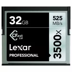 Карта памяти Lexar 32Gb Compact Flash 3500x Professional (LC32GCRBEU3500)