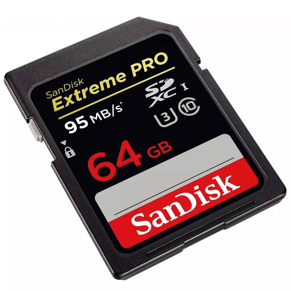 Карта памяти SanDisk 64GB SDXC Class10 UHS-I V30 4K Extreme Pro (SDSDXXG-064G-GN4IN) - 1