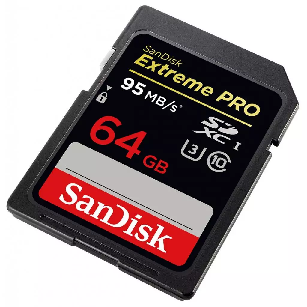 Карта памяти SanDisk 64GB SDXC Class10 UHS-I V30 4K Extreme Pro (SDSDXXG-064G-GN4IN) - 2