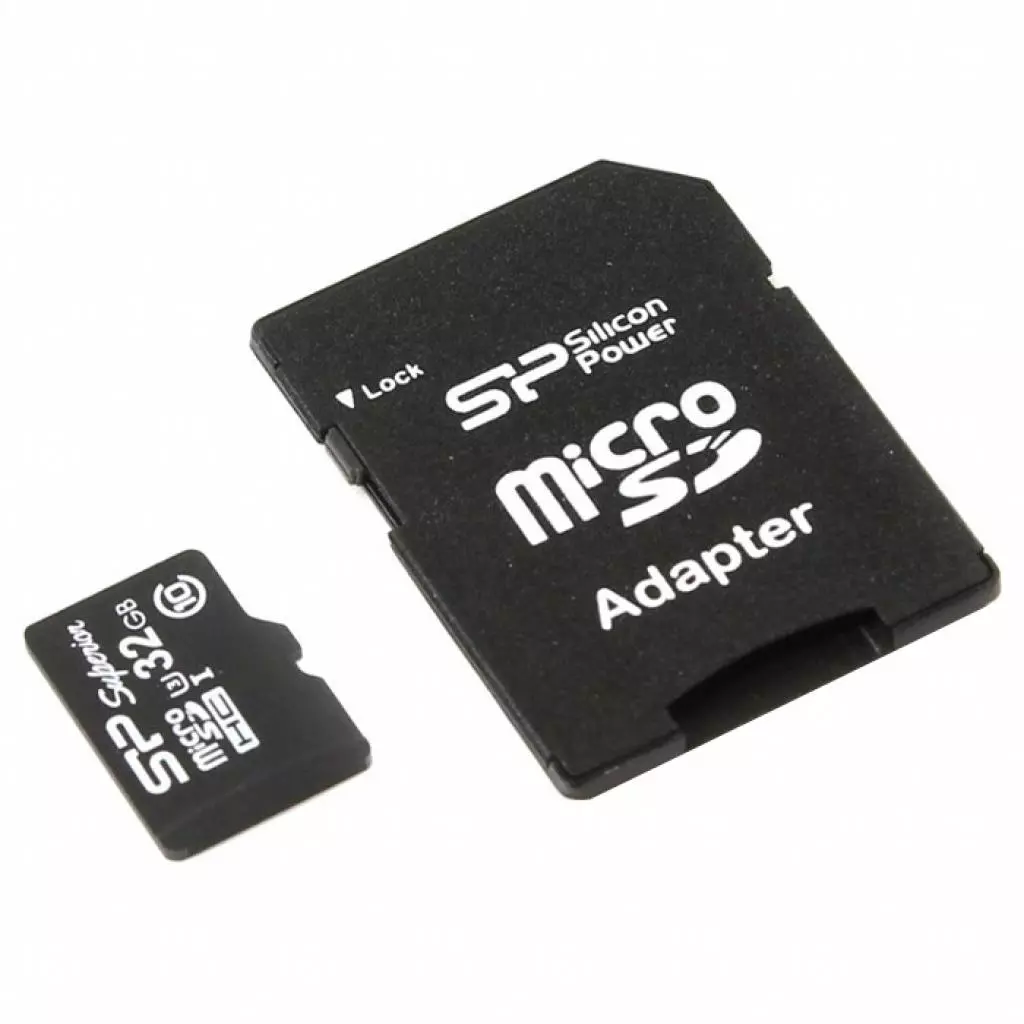 Карта памяти Silicon Power 32GB microSD Class10 UHS-I U3 (SP032GBSTHDU3V10SP) - 1 Карта памяти Silicon Power 32GB microSD Class10 UHS-I U3 (SP032GBSTHDU3V10SP) - 1