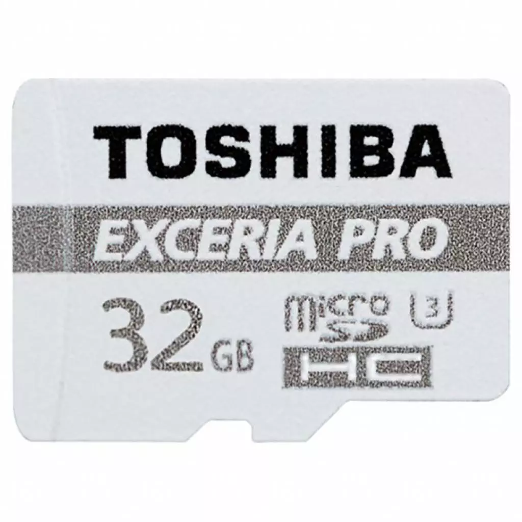 Карта памяти Toshiba 32GB microSD class 10 USH-I U3 (THN-M401S0320E2)