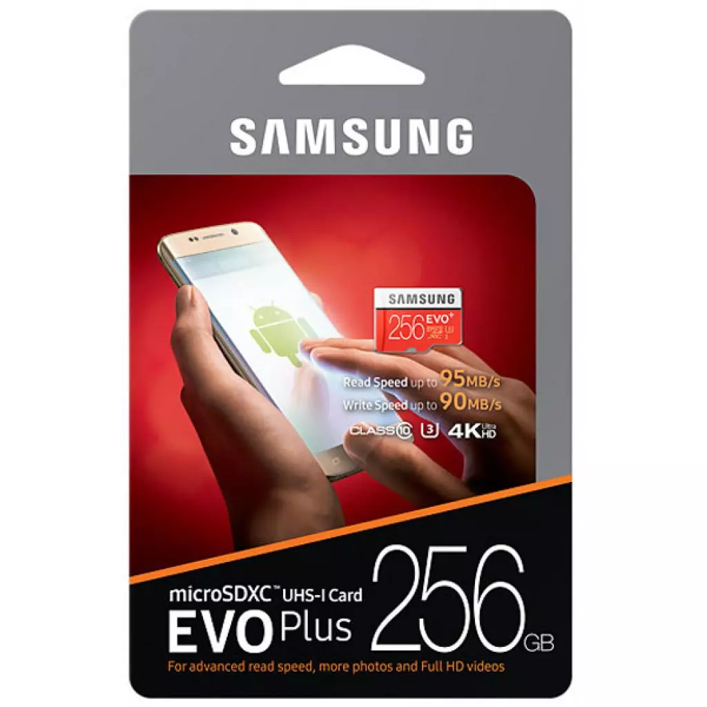 Карта памяти Samsung 256GB microSDXC class 10 UHS-I EVO PLUS (MB-MC256DA/RU) - 3