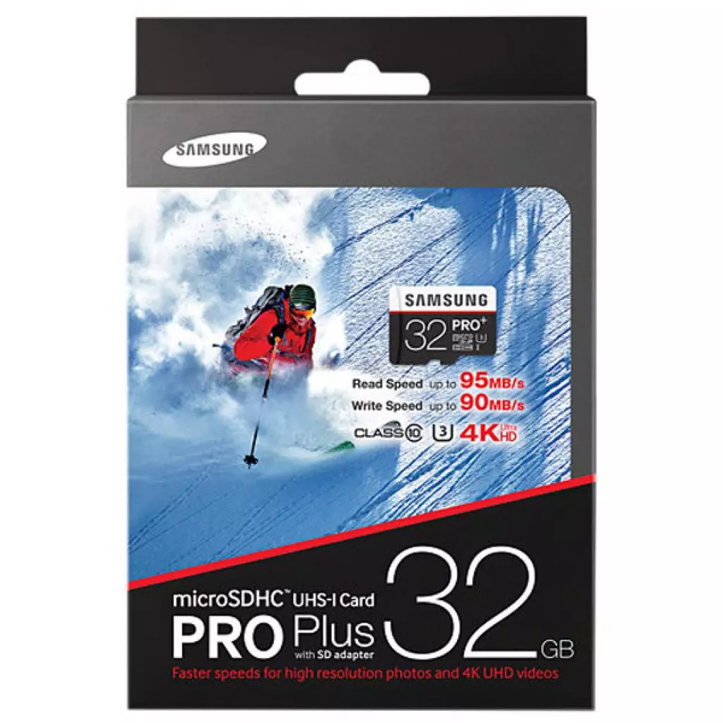 Карта памяти Samsung 32GB microSD class 10 UHS-I PRO PLUS (MB-MD32DA/RU) - 4