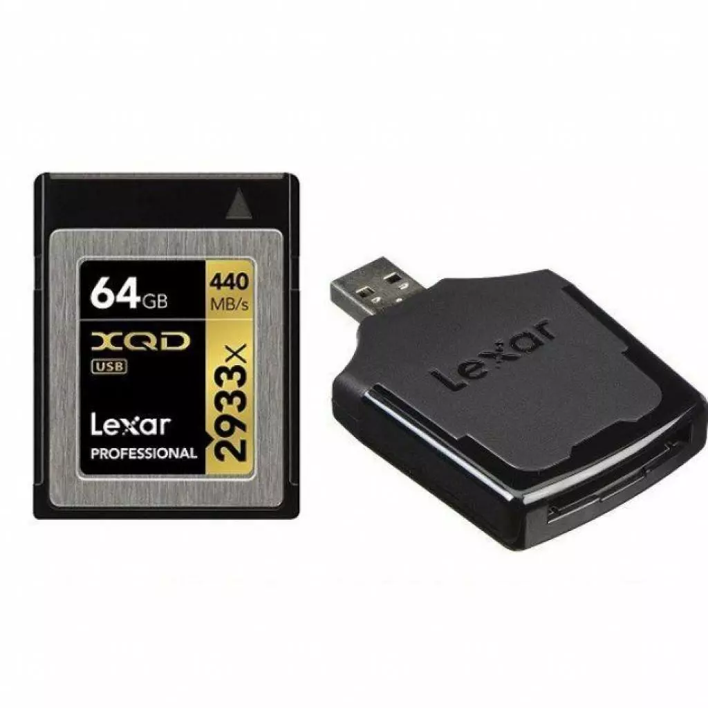 Карта памяти Lexar 64GB XQD 2933X Professional (LXQD64GCRBEU2933BN) - 1 Карта памяти Lexar 64GB XQD 2933X Professional (LXQD64GCRBEU2933BN) - 1