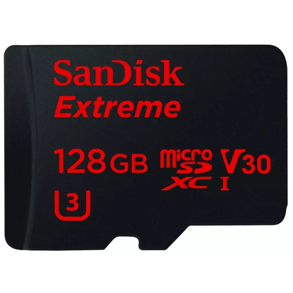 Карта памяти SanDisk 128GB microSDXC class 10 UHS-I 4K Extreme Action (SDSQXVF-128G-GN6MA) - 2