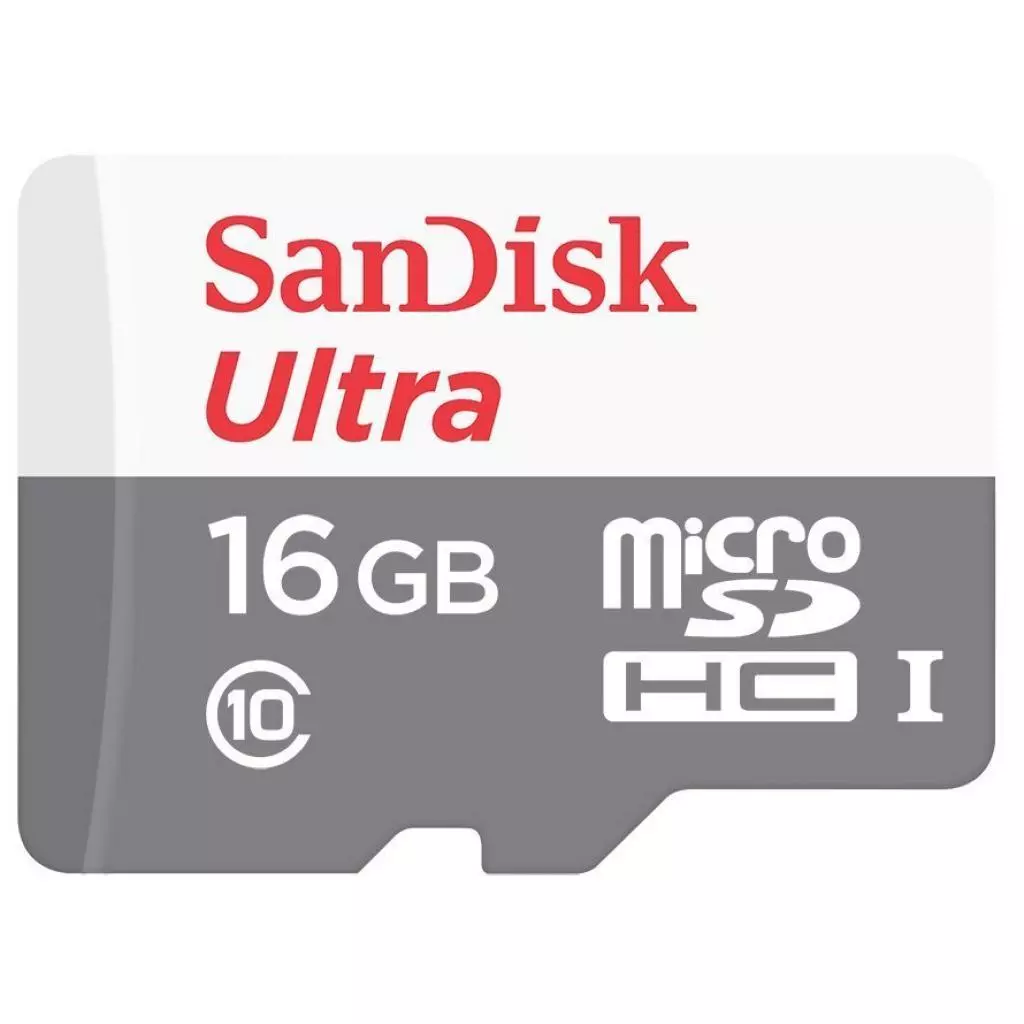 Карта памяти SanDisk 16GB microSD class 10 UHS-I Ultra (SDSQUNB-016G-GN3MA) - 2