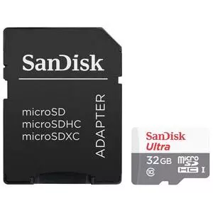 Карта памяти SanDisk 32GB microSD class 10 UHS-I Ultra (SDSQUNB-032G-GN3MA)