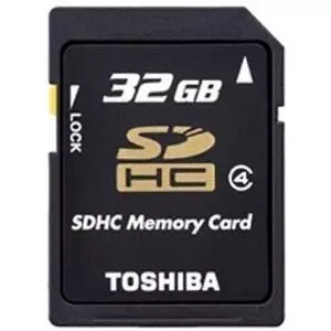 Карта памяти Toshiba 32GB microSD class 4 (THN-M102K0320M2)