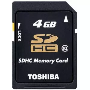 Карта памяти Toshiba 16GB microSD class 4 (THN-M102K0160M4)