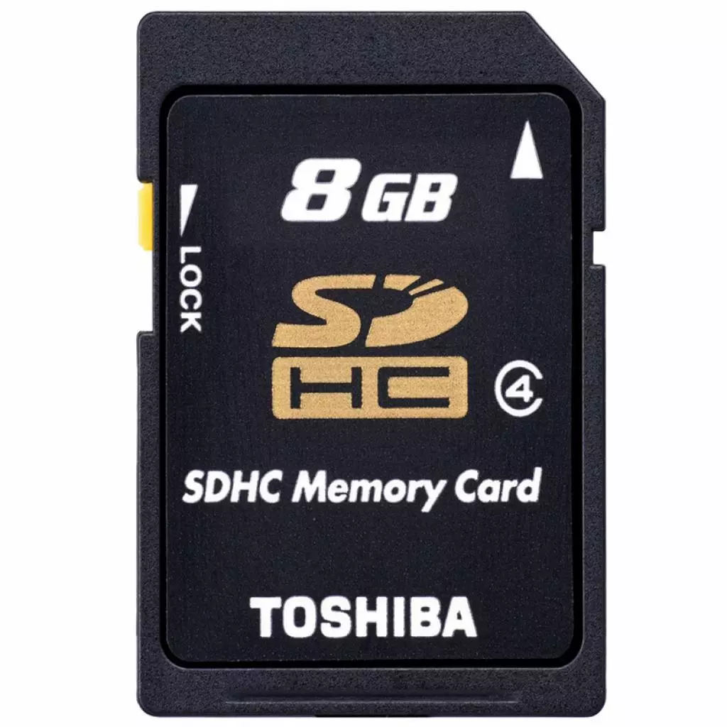 Карта памяти Toshiba 8GB microSD class 4 (THN-M102K0080M4)