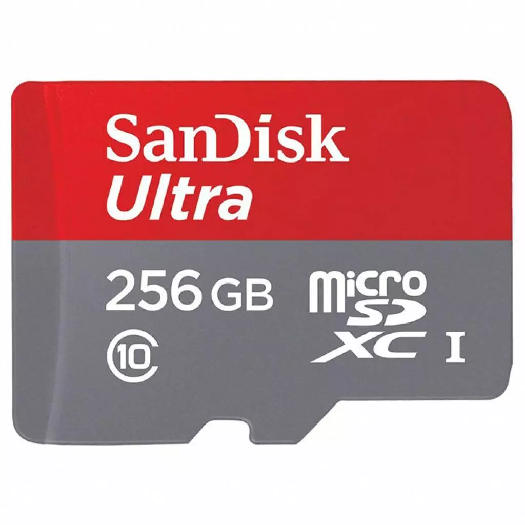 Карта памяти SanDisk 256GB microSDXC class 10 UHS-I Ultra (SDSQUNI-256G-GN6MA)