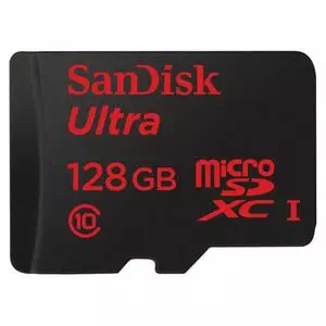 Карта памяти SanDisk 128GB microSDXC class 10 UHS-I Ultra (SDSQUNC-128G-GN3MN)
