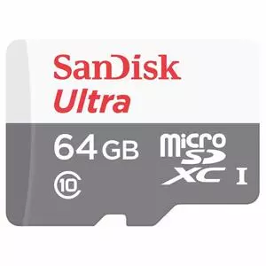 Карта памяти SanDisk 64GB microSDXC class 10 UHS-I Ultra (SDSQUNB-064G-GN3MA)