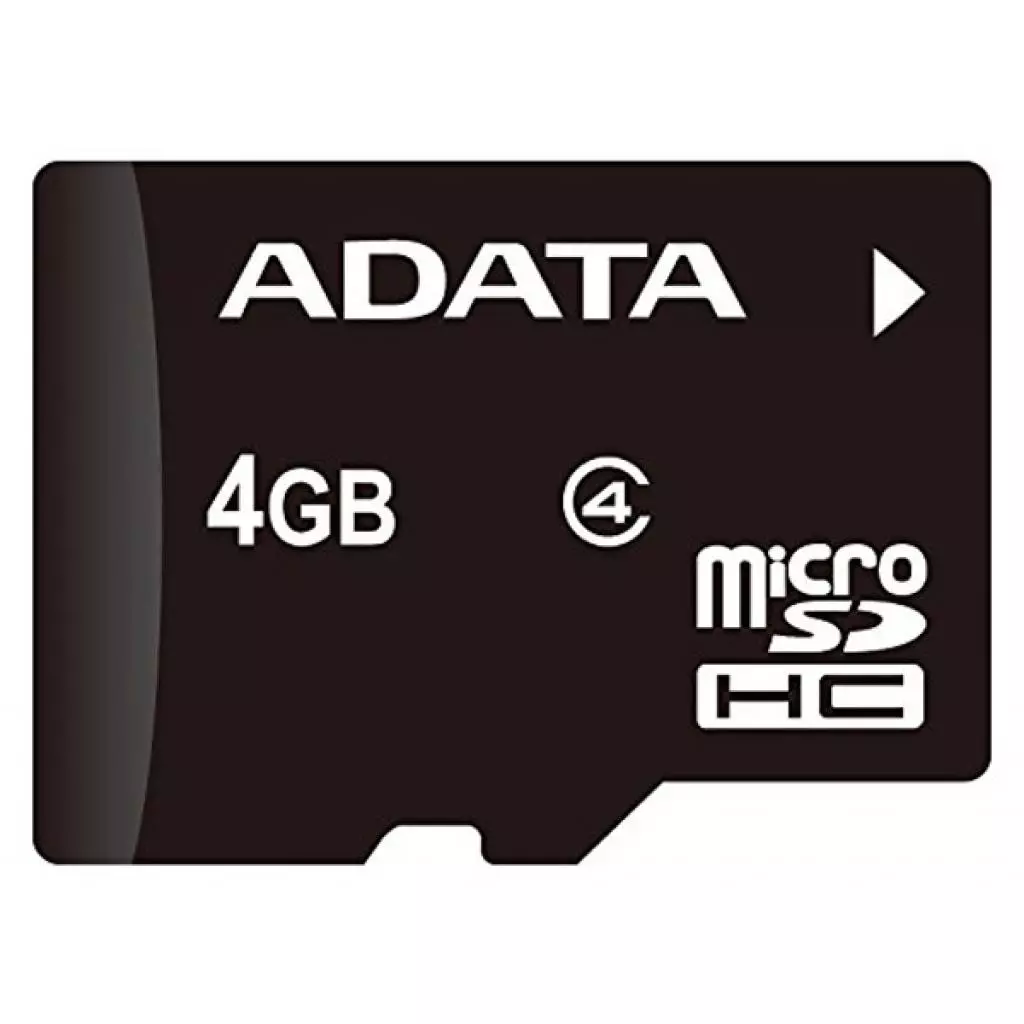 Карта памяти ADATA 4GB microSD class 4 (AUSDH4GCL4-RA1) - 1 Карта памяти ADATA 4GB microSD class 4 (AUSDH4GCL4-RA1) - 1