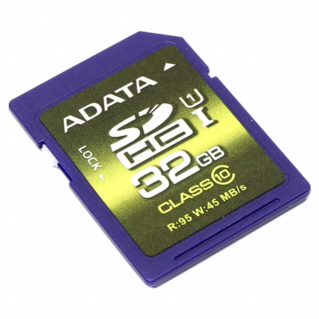 Карта памяти ADATA 32GB SDHC class 10 UHS-I Premier Pro (ASDH32GUI1CL10-R) - 1