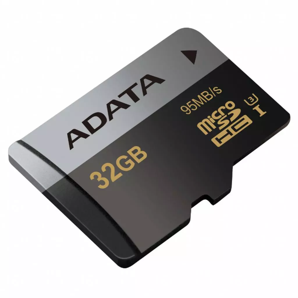 Карта памяти ADATA 32GB microSD class 10 UHS-I U3 (AUSDH32GUI3CL10-R) - 1 Карта памяти ADATA 32GB microSD class 10 UHS-I U3 (AUSDH32GUI3CL10-R) - 1