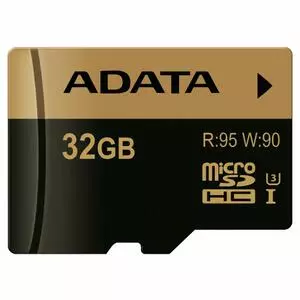 Карта памяти ADATA 32GB microSD class 10 XPG UHS-I U3 (AUSDH32GXUI3-R)