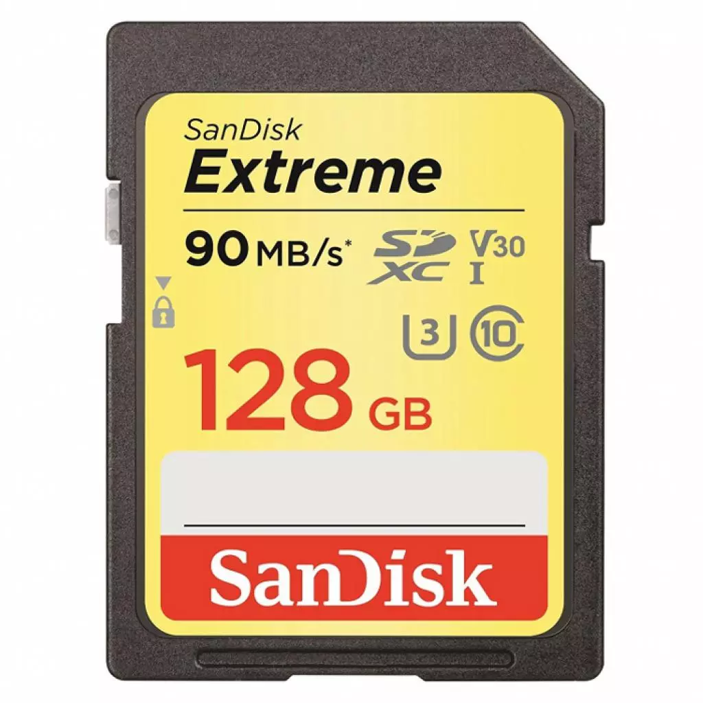 Карта памяти SanDisk 128GB SDXC class 10 UHS-I U3 (SDSDXVF-128G-GNCIN)