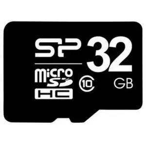 Карта памяти Silicon Power 32GB microSDHC class 10 (SP032GBSTH011V10)