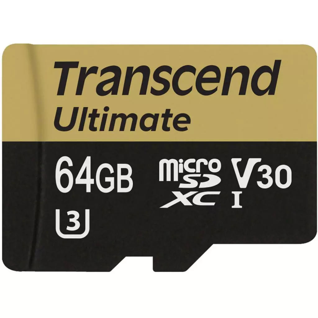 Карта памяти Transcend 64GB microSDXC class 10 UHS-I U3 MLC (TS64GUSDU3M) - 1 Карта памяти Transcend 64GB microSDXC class 10 UHS-I U3 MLC (TS64GUSDU3M) - 1