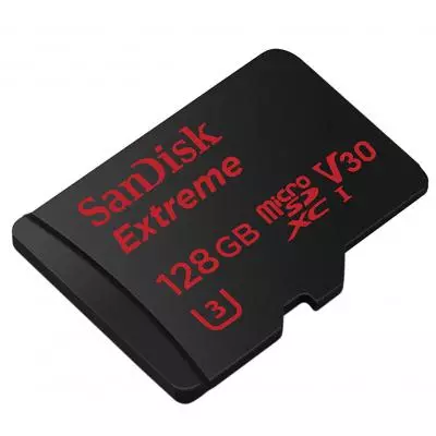 Карта памяти SanDisk 128GB microSD class 10 V30 A1 UHS-I U3 4K Extreme Pro (SDSQXCG-128G-GN6MA) - 2 Карта памяти SanDisk 128GB microSD class 10 V30 A1 UHS-I U3 4K Extreme Pro (SDSQXCG-128G-GN6MA) - 2