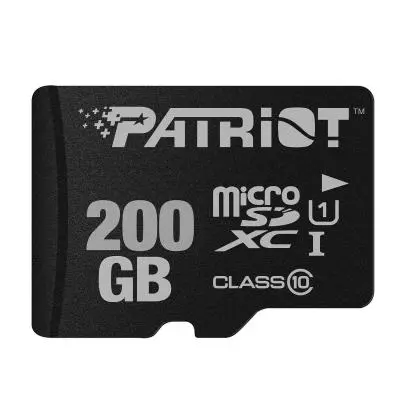 Карта памяти Patriot 200GB microSD class 10 UHS-I (PSF200GMCSDXC10) - 1 Карта памяти Patriot 200GB microSD class 10 UHS-I (PSF200GMCSDXC10) - 1