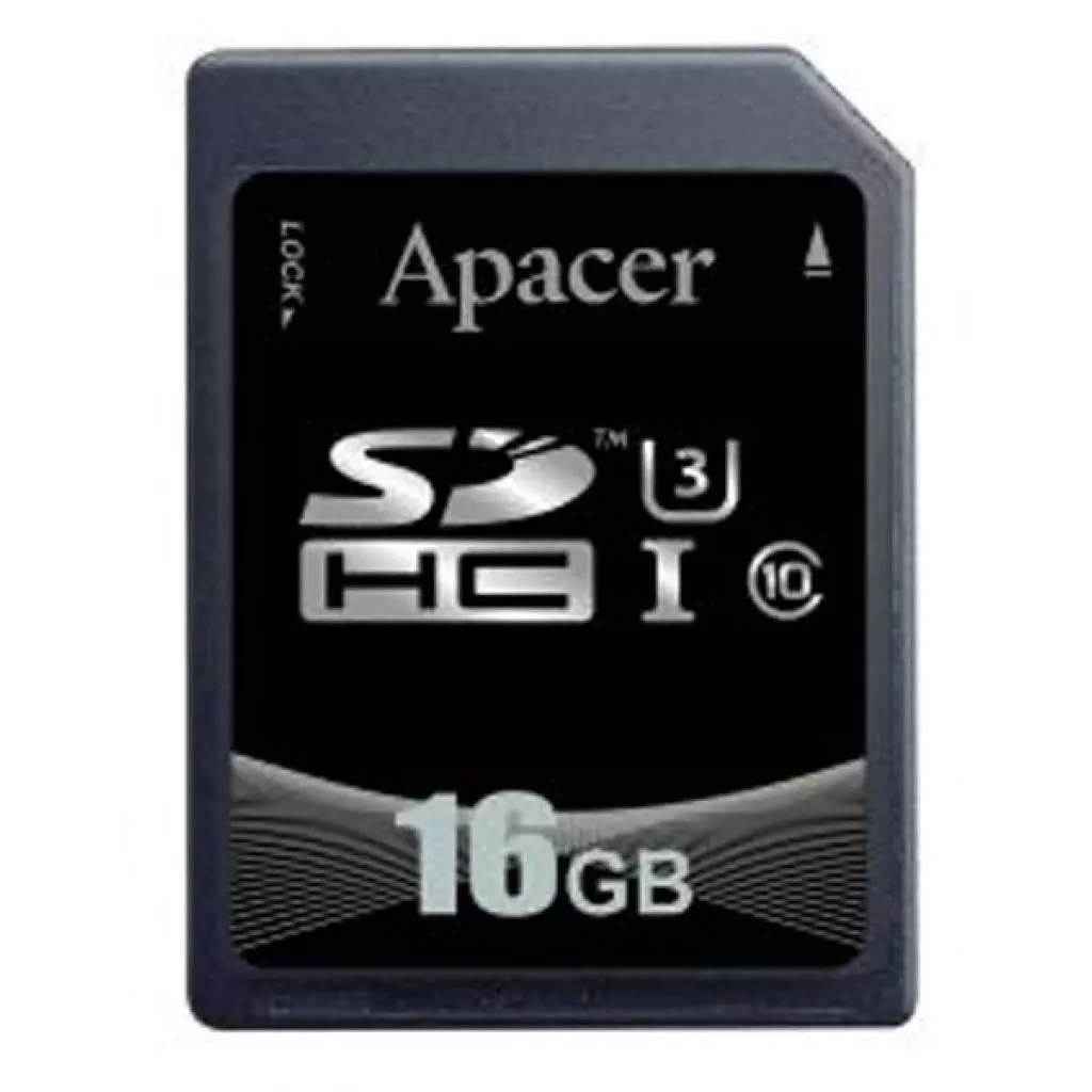 Карта памяти Apacer 16GB SDHC Class10 (AP-ISD016GIA-1HTM)