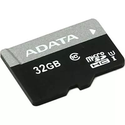 Карта памяти ADATA 32GB microSD class 10 UHS-I (AUSDH32GUICL10) - 1