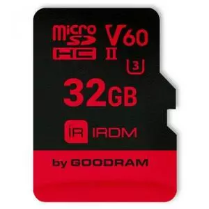 Карта памяти Goodram 32GB microSDHC UHS II V60 U3 IRDM (IR-M6BA-0320R11)