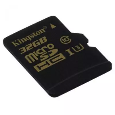 Карта памяти Kingston 32GB microSDHC class 10 UHS-I U3 (SDCG/32GBSP) - 1
