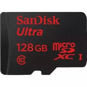 Карта памяти SanDisk 128GB microSDXC class 10 UHS-I (SDSQUNB-128G-GN3MN)