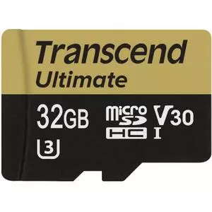 Карта памяти Transcend 32GB microSDHC class 10 UHS-I U3 MLC (TS32GUSDU3M)