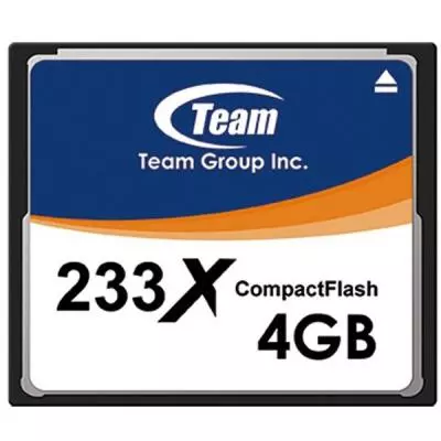 Карта памяти Team 4GB Compact Flash 233x (TCF4G23301)