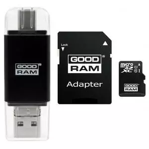 Карта памяти Goodram 16GB microSD Class 10 UHS-I (M1A5-0160R11)