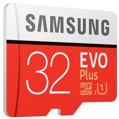 Карта памяти Samsung 32GB microSD class 10 UHS-I Evo Plus (MB-MC32GA/APC) - 1 Карта памяти Samsung 32GB microSD class 10 UHS-I Evo Plus (MB-MC32GA/APC) - 1