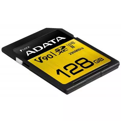 Карта памяти ADATA 128GB SDXC class 10 UHS-II U3 (ASDX128GUII3CL10-C) - 1 Карта памяти ADATA 128GB SDXC class 10 UHS-II U3 (ASDX128GUII3CL10-C) - 1