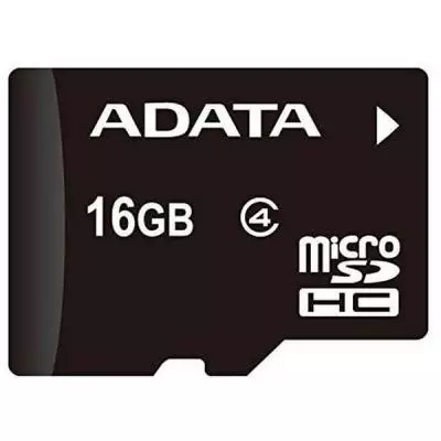 Карта памяти ADATA 16GB microSDHC Class 4 (AUSDH16GCL4-RM3BKBL) - 1 Карта памяти ADATA 16GB microSDHC Class 4 (AUSDH16GCL4-RM3BKBL) - 1